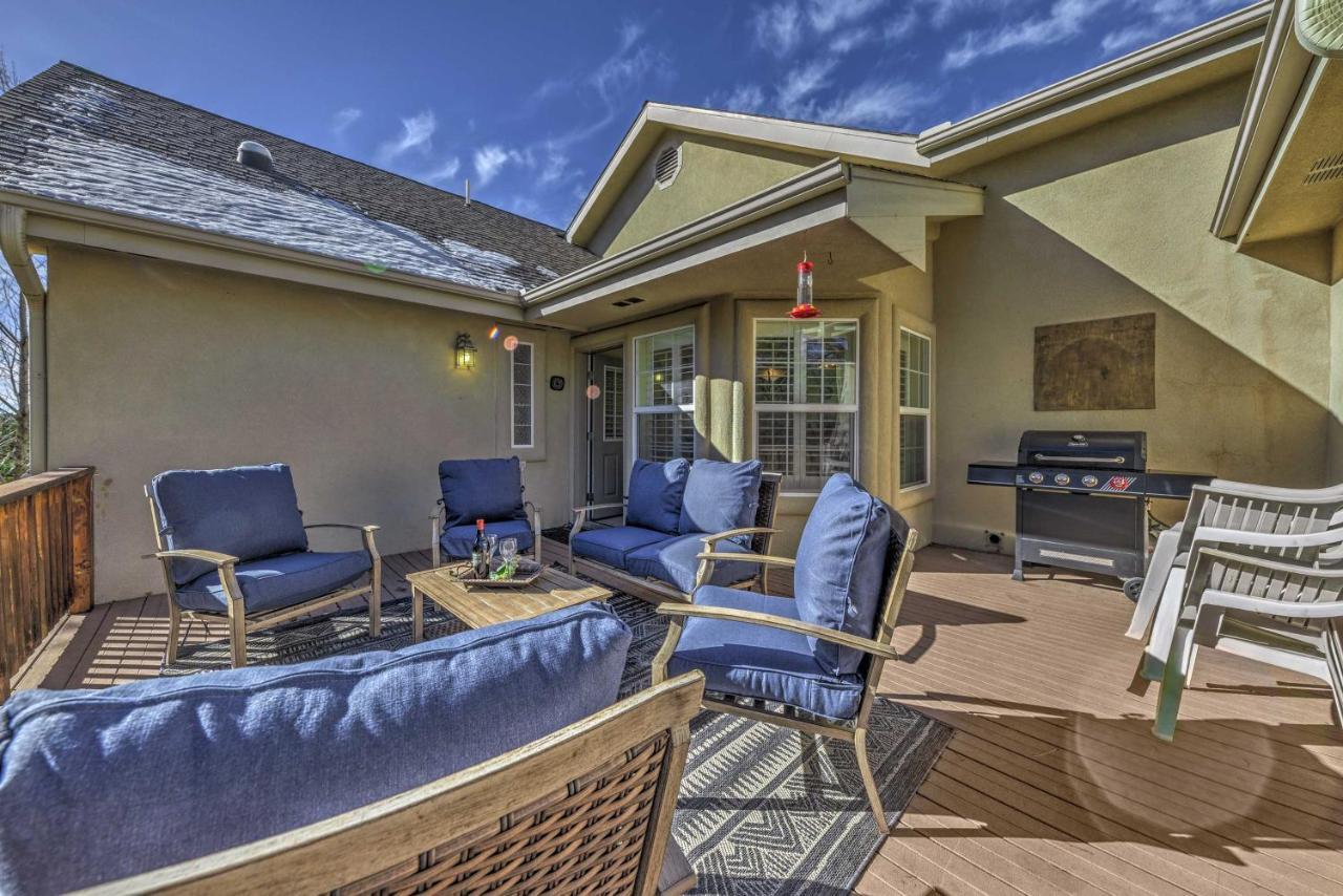 Roomy Ruidoso Retreat With Deck, Grill, And Mtn Views! Eksteriør bilde