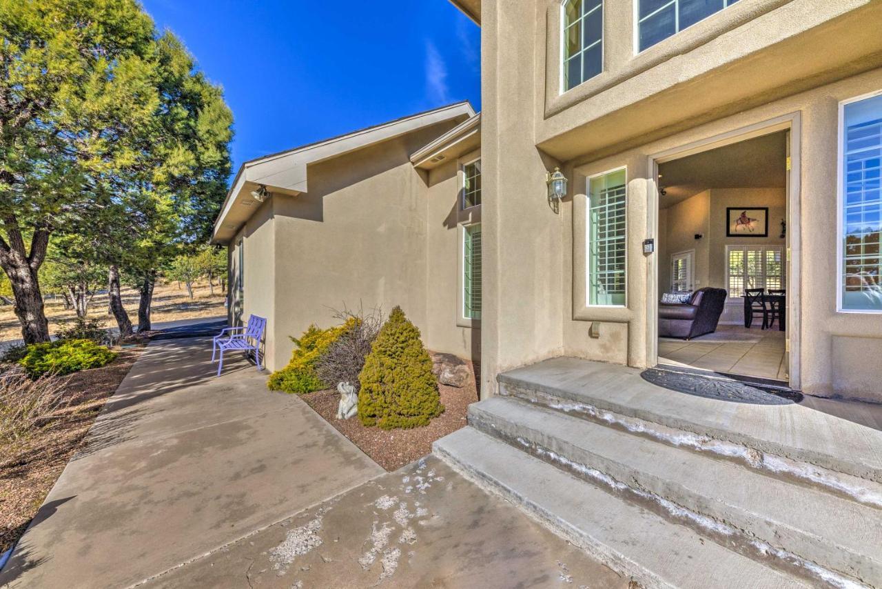 Roomy Ruidoso Retreat With Deck, Grill, And Mtn Views! Eksteriør bilde